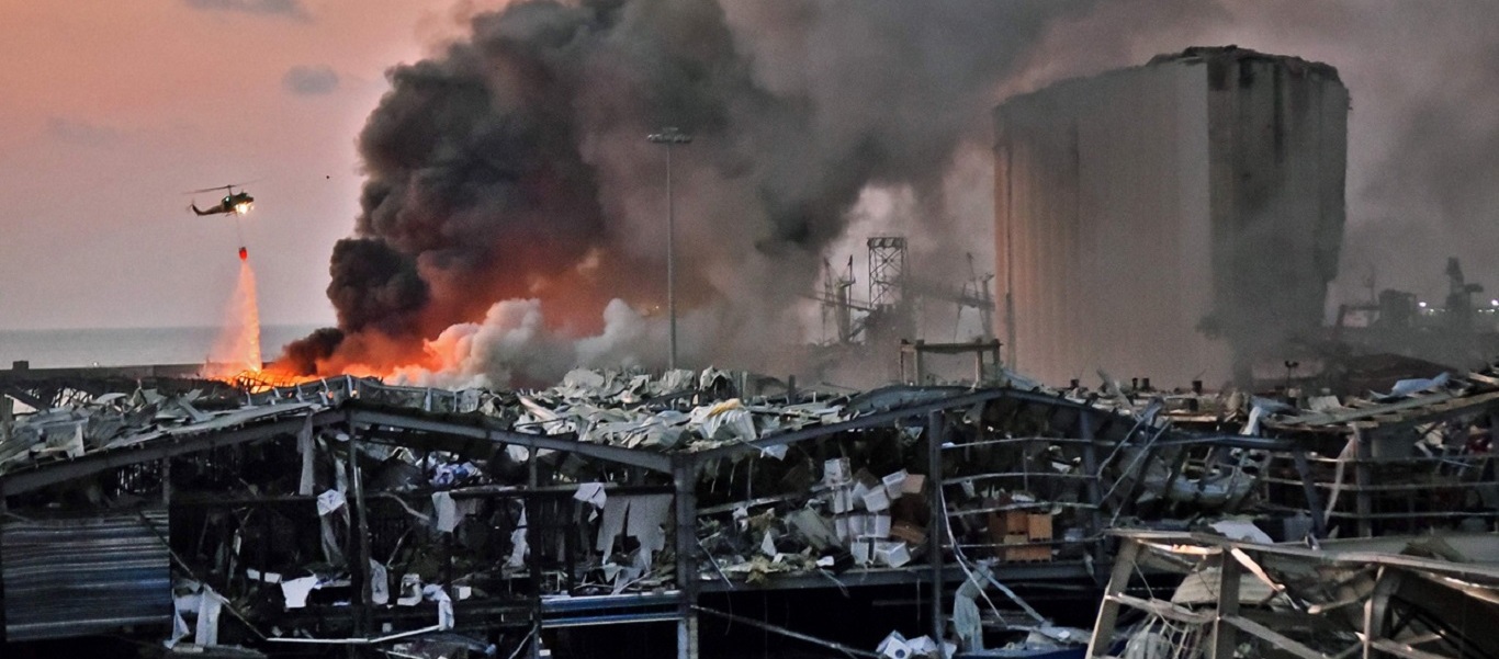 Βηρυτός: Στους 171 έφθασαν οι νεκροί – Ενός λεπτού σιγή ακριβώς την ώρα της έκρηξης (upd)