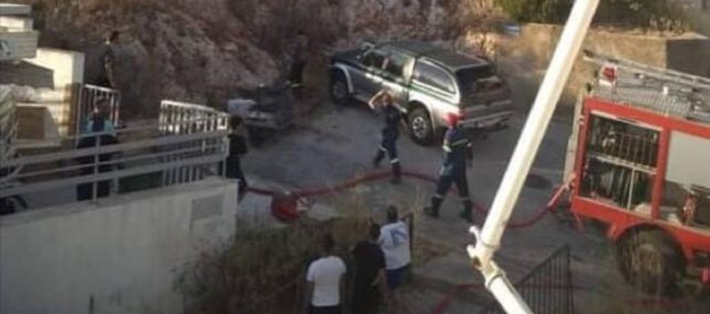 Φωτιά στη Νίκαια – Άμεση η κινητοποίηση της πυροσβεστικής