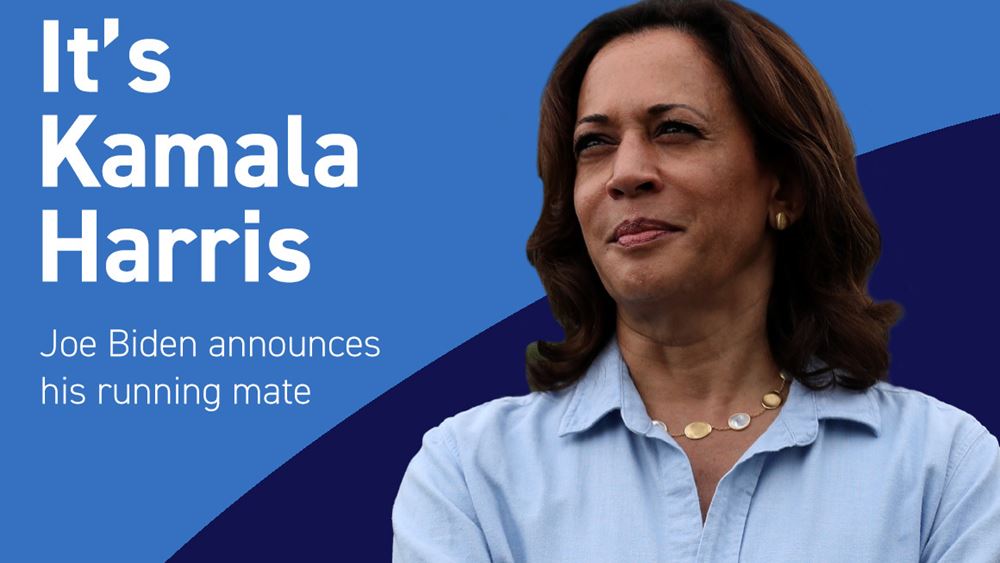 Η γερουσιαστής Καμάλα Χάρις υποψήφια αντιπρόεδρος του Τ.Μπάιντεν