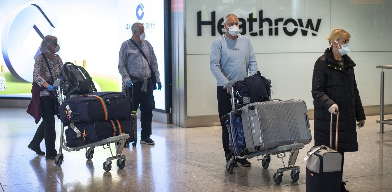 Αεροδρόμιο Χίθροου: Μειώθηκαν κατά 88% οι επιβάτες τον μήνα Ιούλιο
