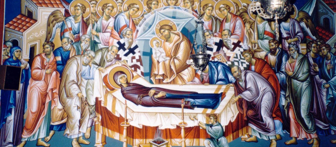 Αυτή είναι η ερμηνεία της εικόνας της Κοίμησης της Θεοτόκου