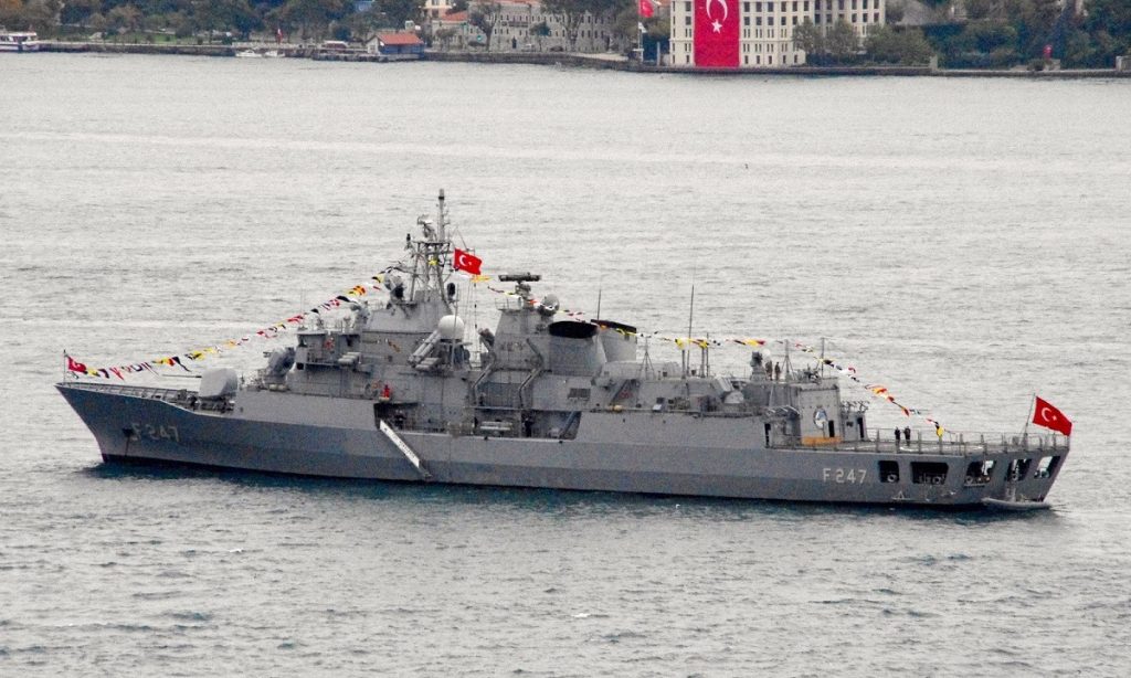 Πληροφορίες ότι αποχωρεί η τουρκική Φ/Γ Kemal Reis που αναφέρεται ότι είχε εμπλοκή με την Φ/Γ ΛΗΜΝΟΣ