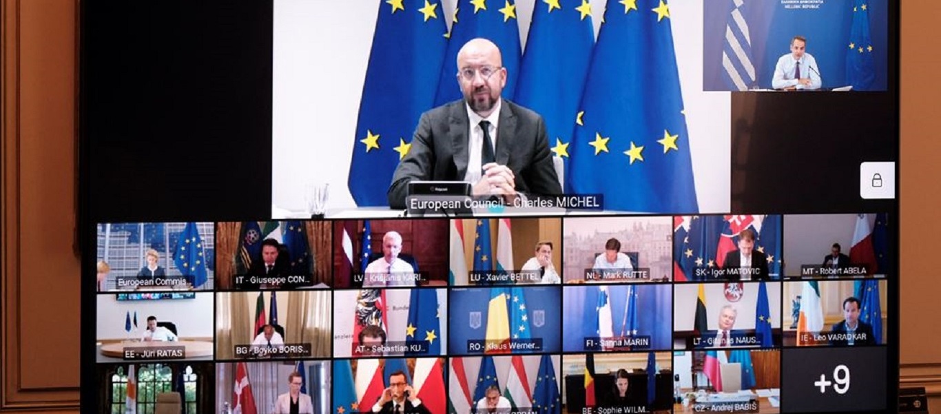Ξεκίνησε η έκτακτη τηλεδιάσκεψη των 27 ηγετών της ΕΕ για την κατάσταση στη Λευκορωσία
