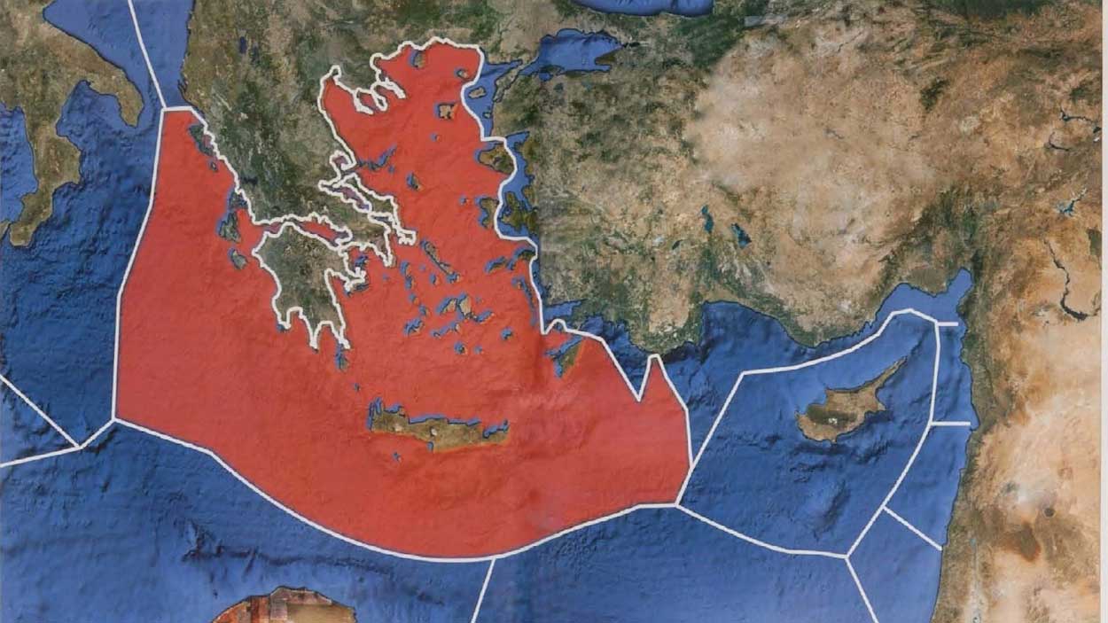 ΕΕ: «Ο χάρτης της Σεβίλλης που ορίζει τις θαλάσσιες ζώνες δεν έχει νομική & πολιτική αξία»!