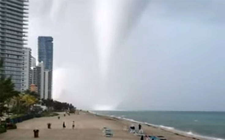 Βλέποντας έναν υδροστρόβιλο σε απόσταση αναπνοής (βίντεο)