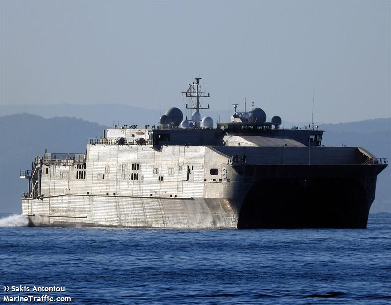 Αναχώρησε από το λιμάνι της Αλεξανδρούπολης το αμερικανικό πολεμικό πλοίο «USNS YUMA» (βίντεο)