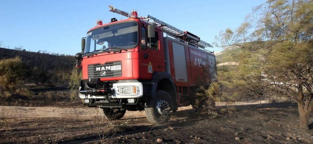 Θεσσαλονίκη: Ξέσπασε πυρκαγιά στην Αμερικανική Γεωργική Σχολή