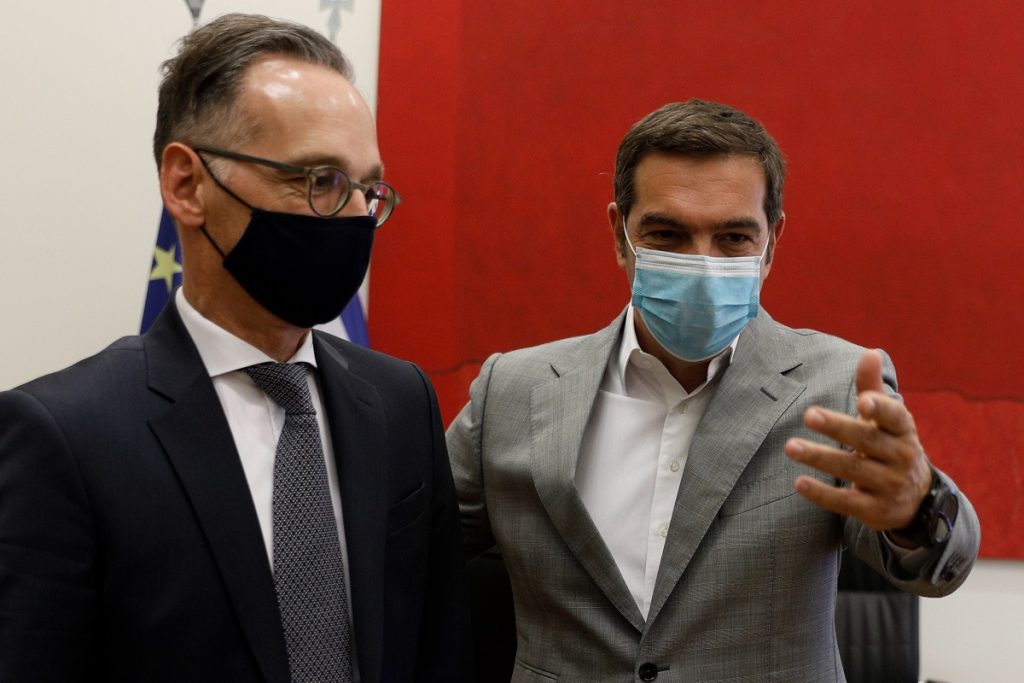 Α.Τσίπρας σε Χ.Μάας: Κυρώσεις και τερματισμός τουρκικών προκλήσεων για επανέναρξη διερευνητικών για την υφαλοκρηπίδα