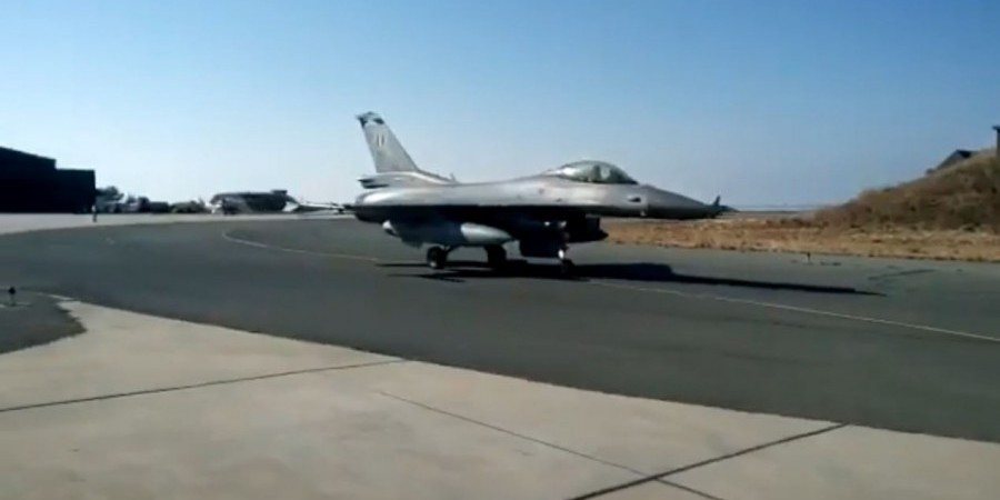 Αεροπορική βάση «Ανδρέας Παπανδρέου»: Για πρώτη φορά από το 2000 προσγειώθηκαν F-16 της ΠΑ