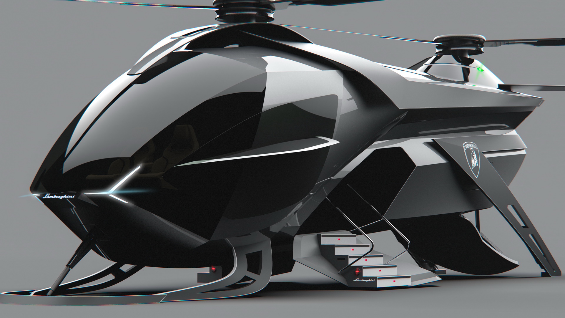 Lamborghini: Δείτε το εντυπωσιακό ελικόπτερο της (φωτό)