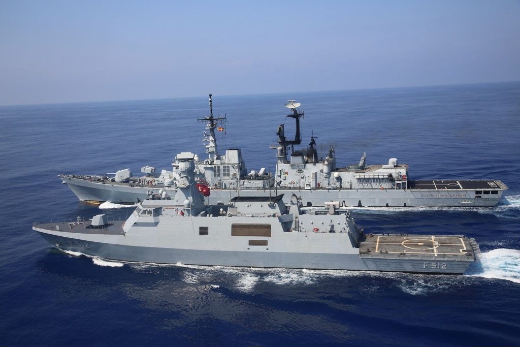 Το τουρκικό ναυτικό πραγματοποίησε άσκηση με το ιταλικό ναυτικό… νότια της Κύπρου