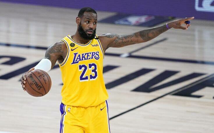 Πρόκριση στα ημιτελικά για τους Λέικερς με νίκη επί των Μπλέιζερς και «τριπλό» ΛεΜπρον (βίντεο)