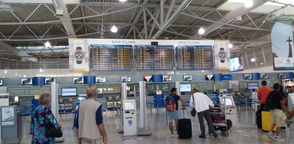 Ελ.Βενιζέλος: Μειώθηκε κατά 60,4% η επιβατική κίνηση