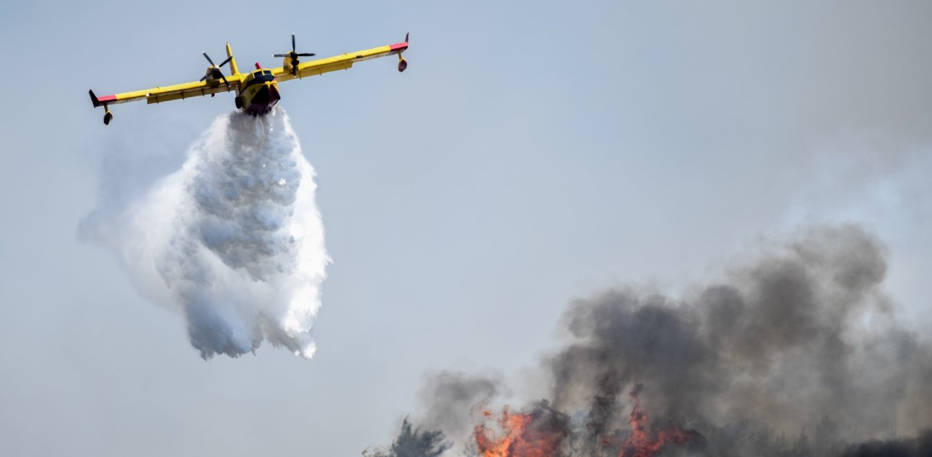 Πυρκαγιά ξέσπασε σε δασική έκταση στη Νεμέα – Επιχειρούν 44 πυροσβέστες