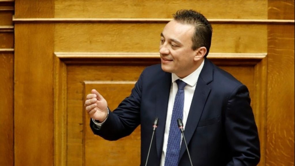 Υφ.Εξωτερικών Κ.Βλάσης: Συναντήθηκε με τον Αρχιεπίσκοπο Σινά, Φαράν και Ραϊθώ (φώτο)