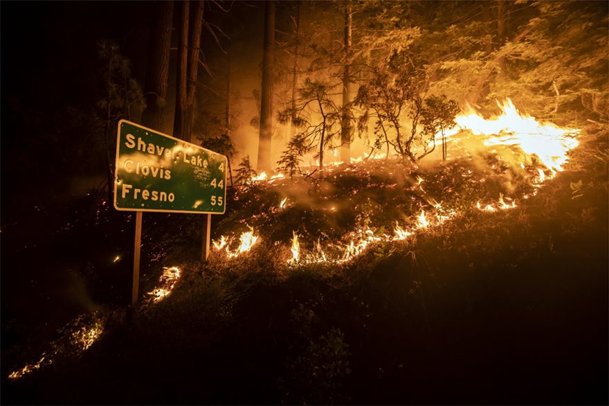 Πυρκαγιές στην Καλιφόρνια: Καταστράφηκαν πάνω από 8.000 τετραγωνικά χιλιόμετρα – Εντολή για εκκένωση της περιοχής