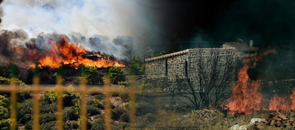 Φωτιά στην Ανάβυσσο: Έτσι εξαπλώθηκαν οι φλόγες (βίντεο)