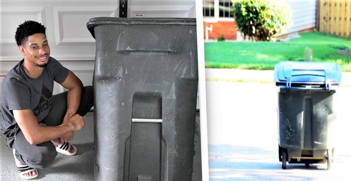 Αυτόματος σκουπιδοτενεκές εντοπίζει το απορριμματοφόρο και βγάζει μόνος του έξω τα σκουπίδια (βίντεο)