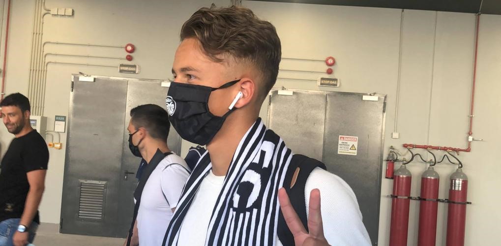 ΠΑΟΚ: Έφτασε στη Θεσσαλονίκη ο Νίλσεν Περέιρα (φωτό)