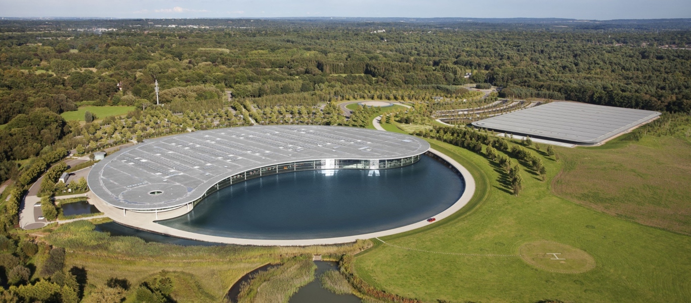 Προς πώληση οι εντυπωσιακές εγκαταστάσεις της McLaren στο Woking