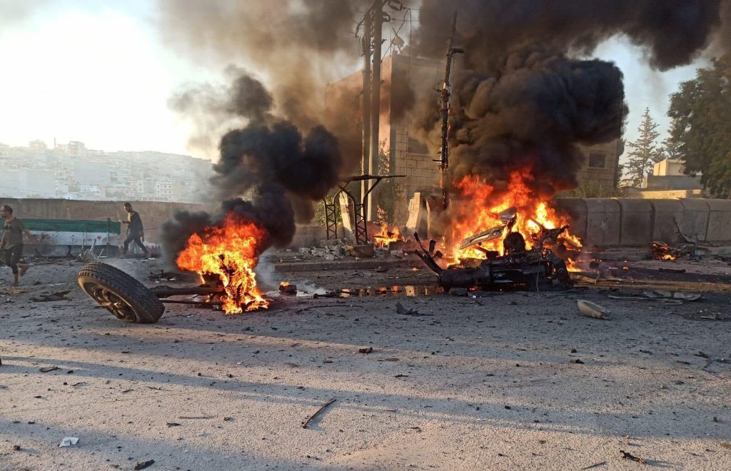 Αφρίν: 5 νεκροί και τουλάχιστον 22 τραυματίες από επίθεση του PKK (φώτο)