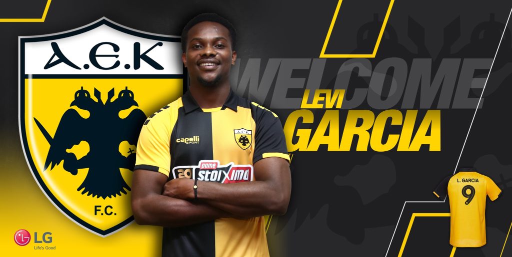 ΑΕΚ: Ανακοινώθηκε ο Λιβάι Γκαρσία – Με το «9» στην πλάτη (φώτο)