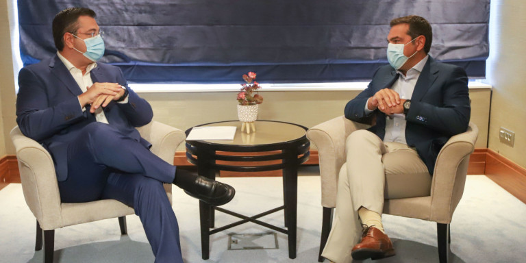 Θεσσαλονίκη: Με τον Α.Τζιτζικώστα συναντήθηκε ο Α.Τσίπρας