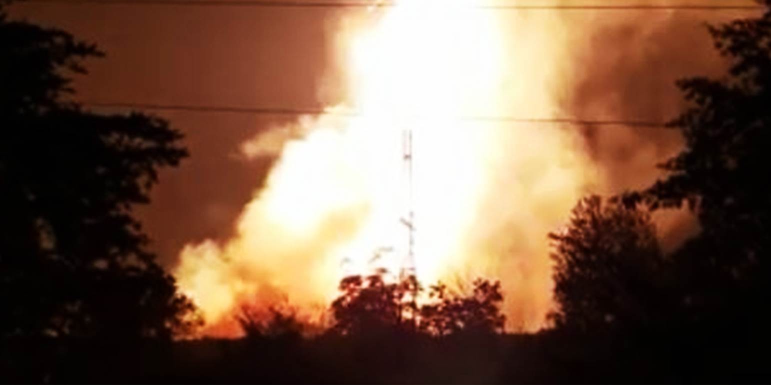 Οκλαχόμα: Ισχυρή έκρηξη σε αγωγό φυσικού αερίου (βίντεο)