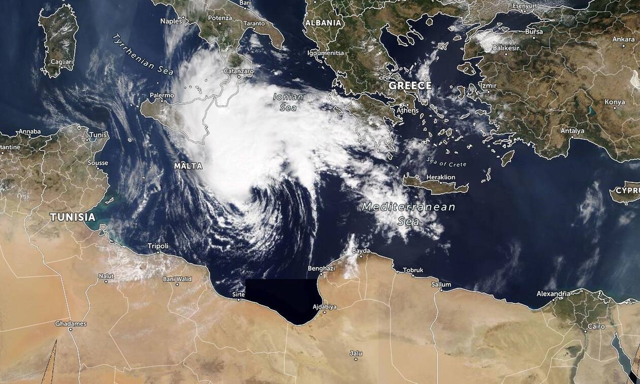 Κακοκαιρία «Ιανός»: Που θα κτυπήσει και πότε ο Μεσογειακός κυκλώνας (βίντεο-φωτο)