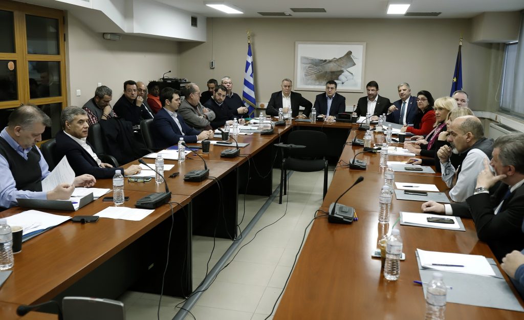 Έκτακτη σύσκεψη στην Πολιτική Προστασία ενόψει της κακοκαιρίας «Ιανός»