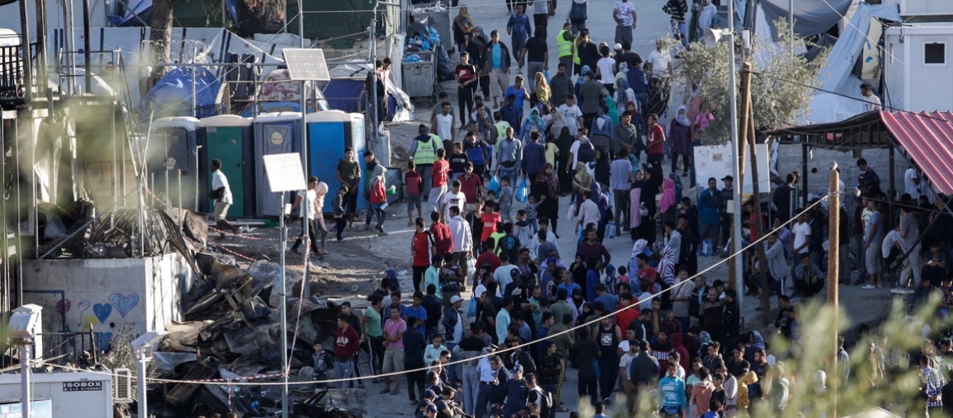 Κάτοικος Μόριας καταγγέλλει:  «Οι μετανάστες μου έχουν κάψει την περιουσία»