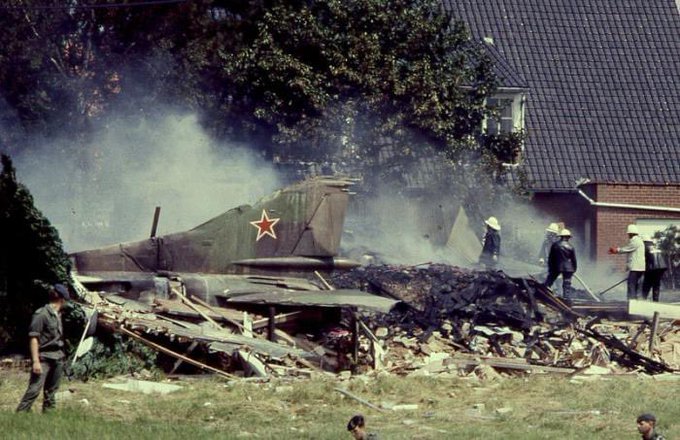 Ιούλιος 1989: Το MiG-23 που το εγκατέλειψε ο πιλότος του στην Πολωνία και έπεσε στο Βέλγιο σκοτώνοντας έναν 19χρονο