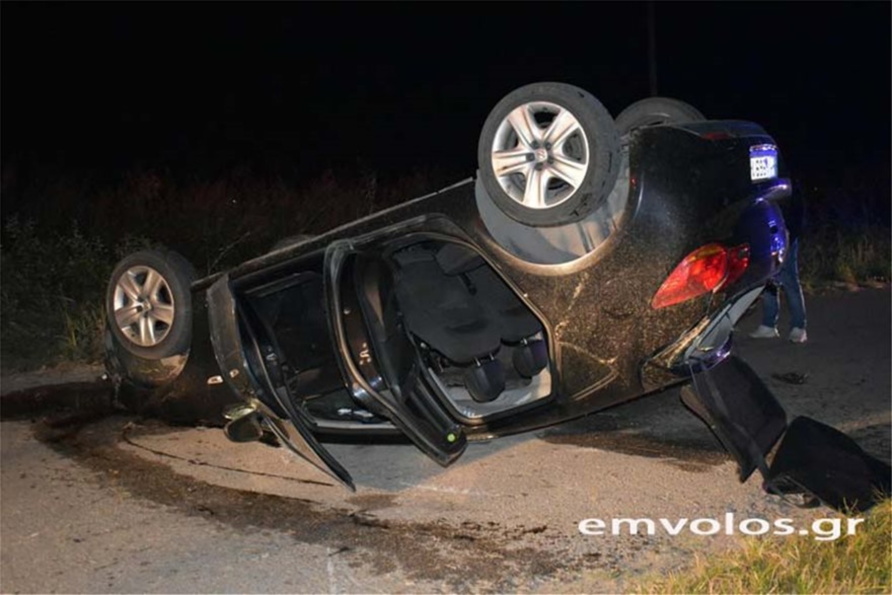 Τροχαίο δυστύχημα με θύμα 32χρονο στην Ημαθία (βίντεο)