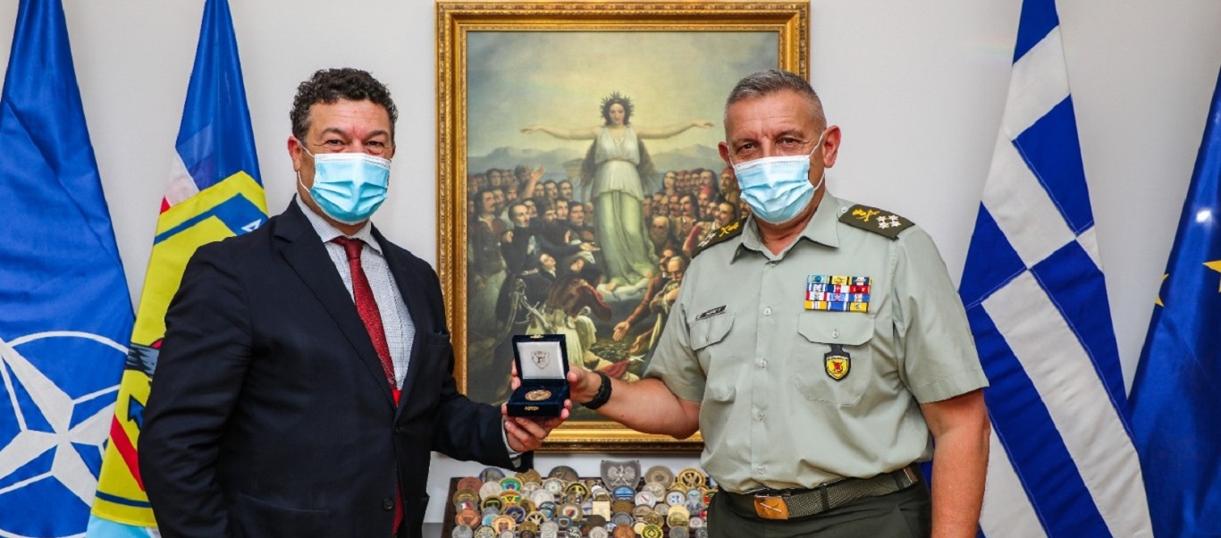 Α/ΓΕΕΘΑ Κ.Φλώρος: Συναντήθηκε με τον αντιπρόσωπο της «Ύπατης»  του ΟΗΕ  στην Ελλάδα