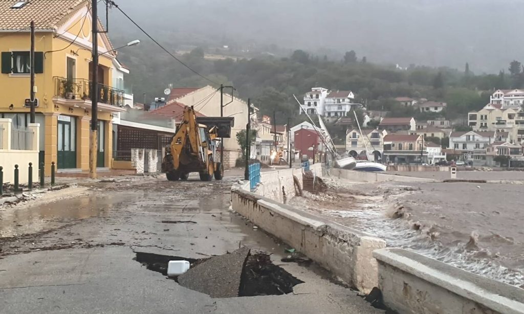 Εικόνες drone από την Κεφαλλονιά μια εβδομάδα μετά το πέρασμα της κακοκαιρίας (βίντεο)