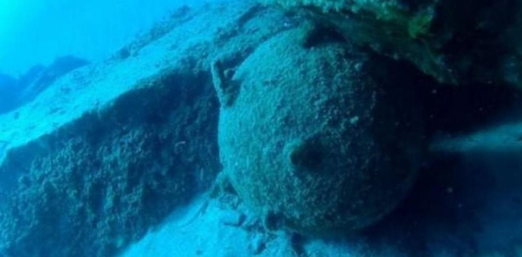 ΔΥΚ: Eξουδετέρωσαν γερμανική νάρκη μέσα στη θάλασσα στη Λακωνία (βίντεο)