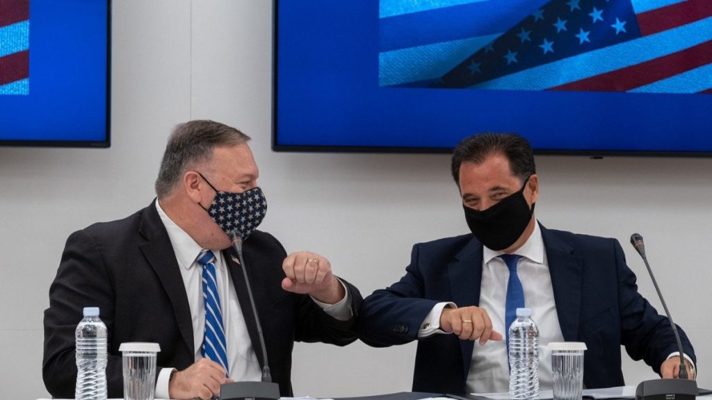 Έπεσαν οι υπογραφές από Α.Γεωργιάδη και Μ.Πομπέο για την τεχνολογική συμφωνία Ελλάδας-ΗΠΑ (φώτο)