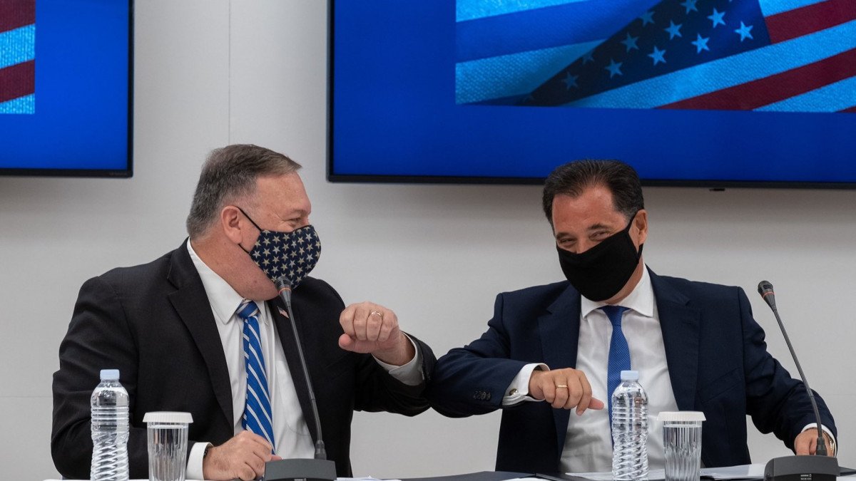 Έπεσαν οι υπογραφές από Α.Γεωργιάδη και Μ.Πομπέο για την τεχνολογική συμφωνία Ελλάδας-ΗΠΑ (φώτο)