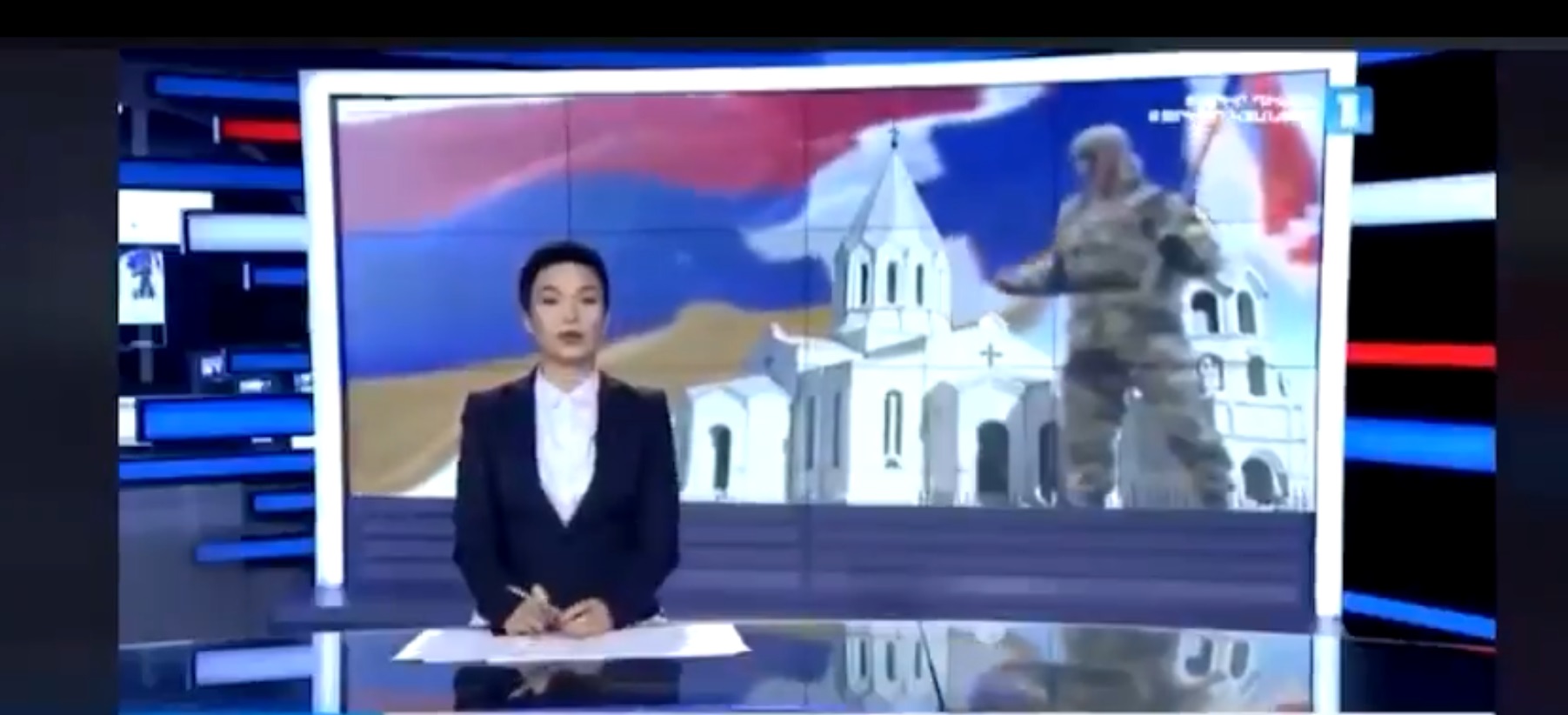 Συγκλονίζει Αρμένισα τηλεπαρουσιάστρια: Λέει ένα προς ένα τα ονόματα των νεκρών και καταρρέει (βίντεο)
