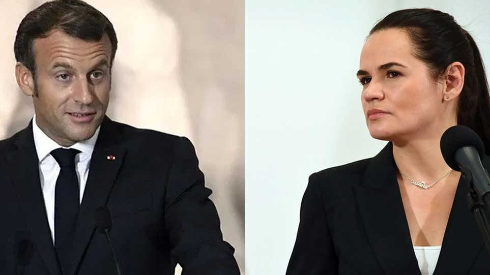 Στήριξη στην αντιπολίτευση της Λευκορωσίας δίνει ο Ε.Μακρόν που δηλώνει ότι είχε λάβει το 80% των ψήφων