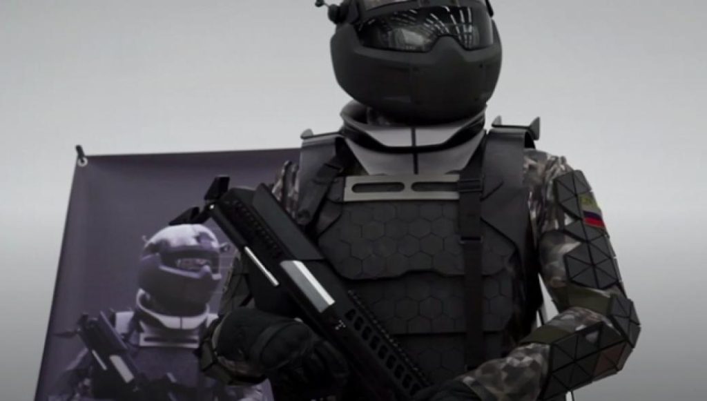 Ο Exoskeleton EO-1 της Rostec δοκιμάστηκε υπό συνθήκες μάχης στην Συρία