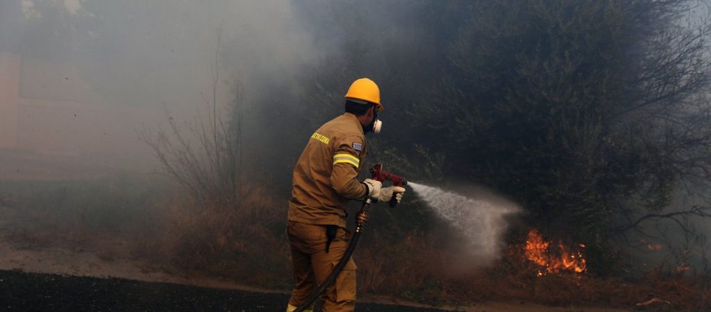 Ρέθυμνο: Φωτιά στην περιοχή Κεραμές