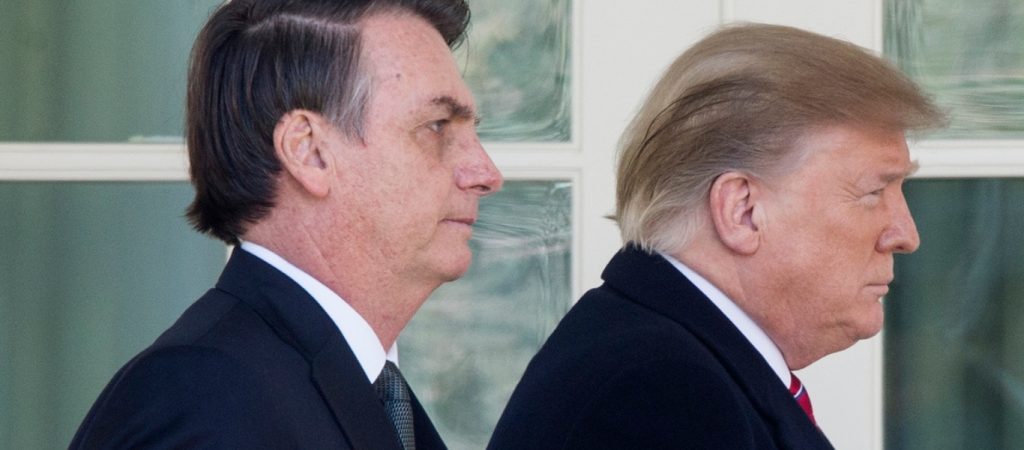 Ευχές για ταχεία ανάρρωση από τον Ζ.Μπολσονάρου προς τον Ν.Τραμπ