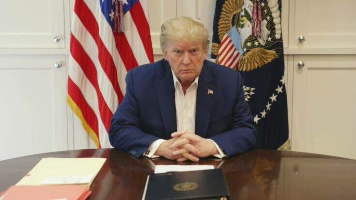 Με… διάγγελμα γεμάτο αισιοδοξία και χιούμορ ο Ν.Τραμπ διέψευσε τα fake news: «Επιστρέφω σε λίγες ημέρες»