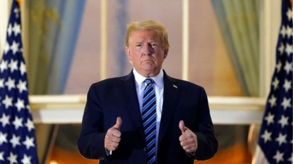 Ιατρικό επιτελείο Ν.Τραμπ: «Κανένα σύμπτωμα στην υγεία του προέδρου – Επίπεδα οξυγόνου στο 97%»