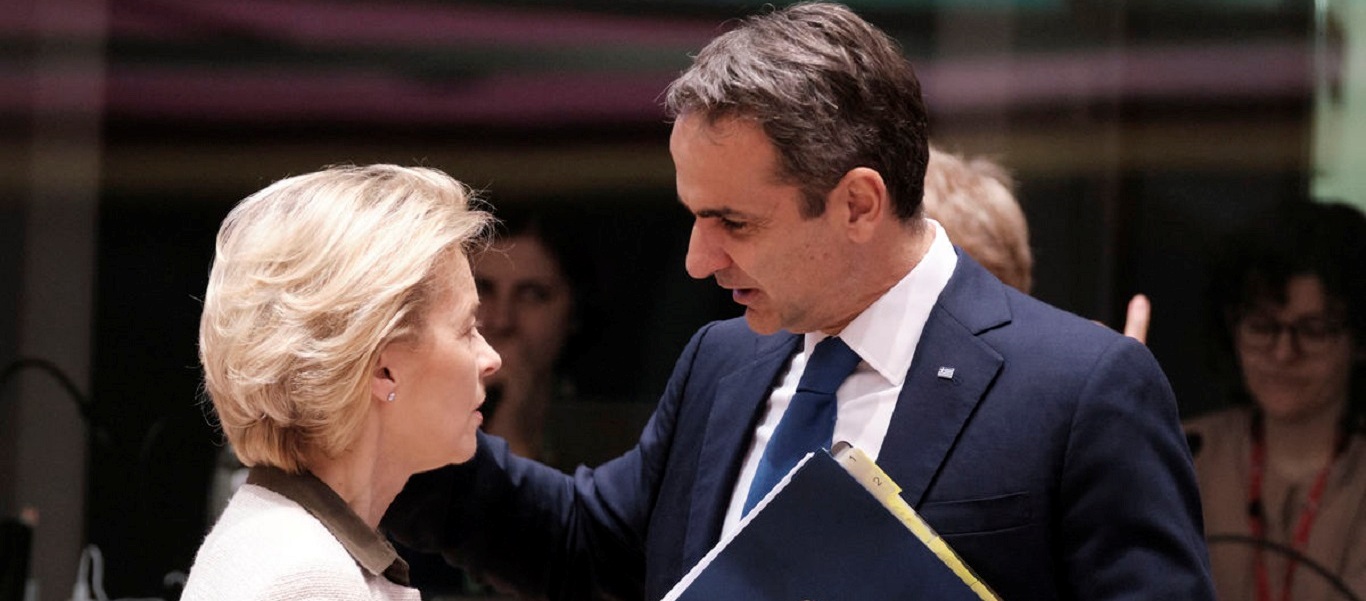 Τηλεδιάσκεψη Κ.Μητσοτάκη με Ο.Φον Ντερ Λάιεν – Θα αναφερθούν σε πολλά διαφορετικά θέματα