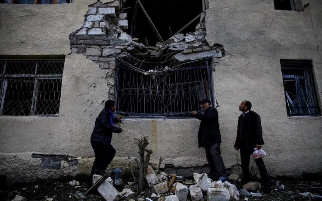 Κανένα κατάστημα στο βομβαρδισμένο Στεπανακέρτ δεν λεηλατήθηκε