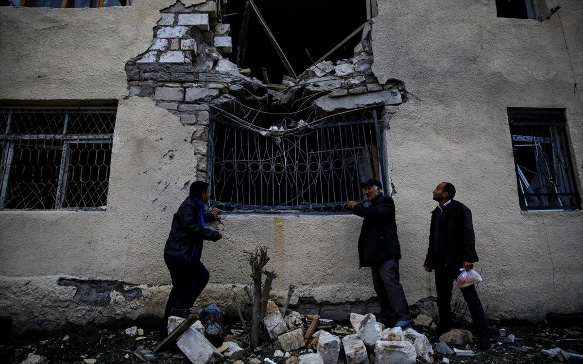 Κανένα κατάστημα στο βομβαρδισμένο Στεπανακέρτ δεν λεηλατήθηκε