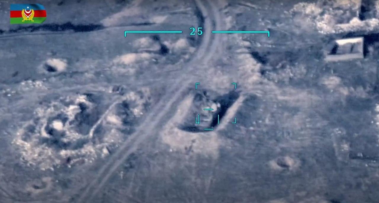 Νέο βίντεο: Ανενόχλητα τα τουρκικά UAV προσβάλλουν θέσεις των Αρμενίων