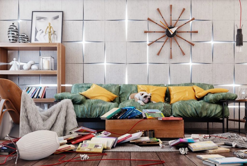 Ακατάστατο σπίτι: Tι φανερώνει για τον χαρακτήρα και την ψυχολογία σας;